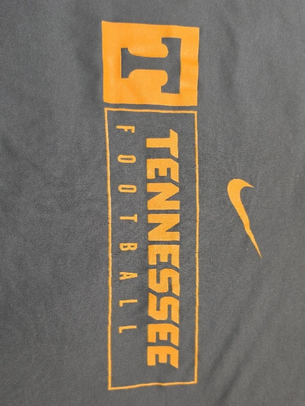 Nike Tennessee Football Short Sleeve Tee - Gray & Orange